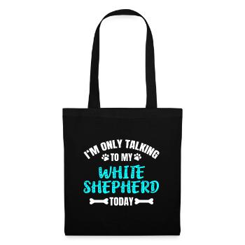 White Shepherd - Tote Bag - black - Front