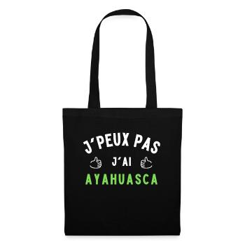 Ayahuasca humour - Sac en tissu - noir - Devant