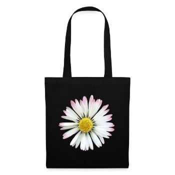Daisy daisies flower, flower, floral - Tote Bag - black - Front