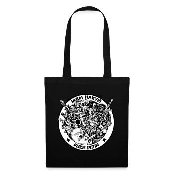 IDI NAHUJ - FUCK POUTINE - Sac en tissu - noir - Devant