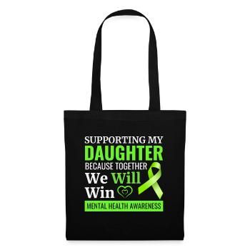 Mental Health Awareness - Tote Bag - black - Front
