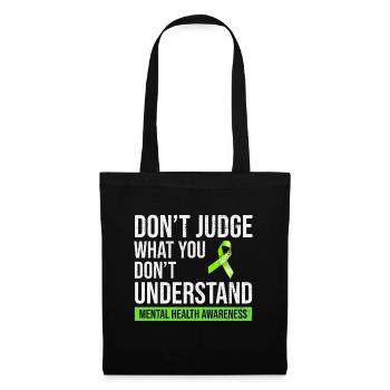 Mental Health Awareness - Tote Bag - black - Front