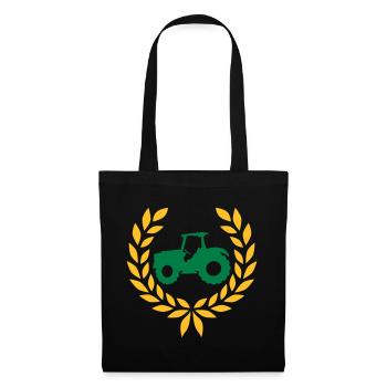 Tracteur Laurel Wreath Farm - Sac en tissu - noir - Devant