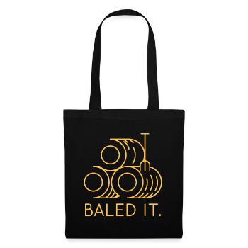 Mis en balles - Sac en tissu - noir - Devant