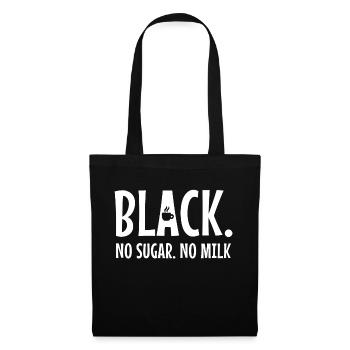 Coffee Statement Caffeine Coffee Drinker Coffee Cup - Tote Bag - black - Front
