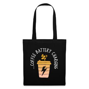 Coffee Lovers Coffee Statement Coffee Drinker - Tote Bag - black - Front