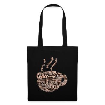 Coffee lovers Coffee saying coffee drinker - Tote Bag - black - Front