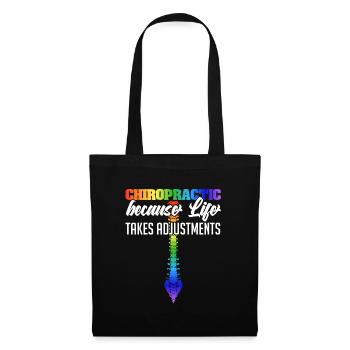 Spine Misalignment Treatment Adjust Medical - Tote Bag - black - Front