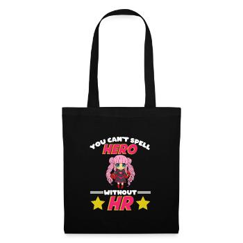 Employment Hire Worker Staff Company Design Spell - Tote Bag - black - Front