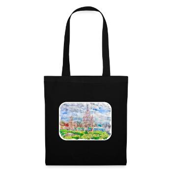 San Miguel De Allende Mexico Watercolor Sketch Dra - Tote Bag - black - Front