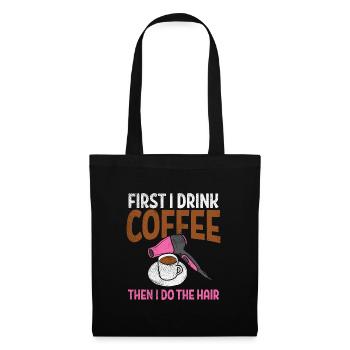 Hairstylist Hairdresser - Tote Bag - black - Front