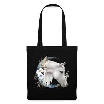 Horse motif Boho - Tote Bag - black - Front
