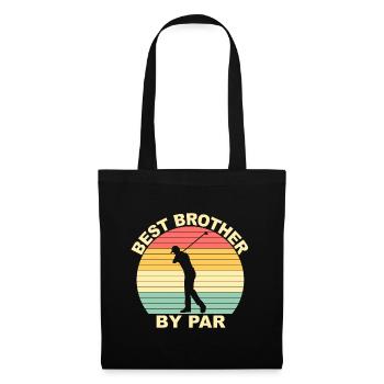 Best Brother By Par - Golfing - Tote Bag - black - Front