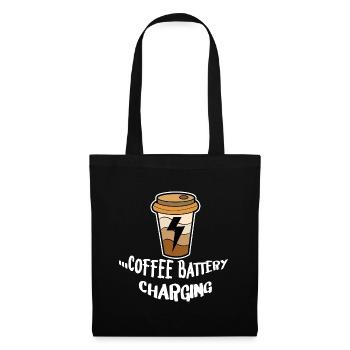 Coffee Drinking Statement Coffee Lovers Breakfast - Tote Bag - black - Front