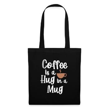 Caffeine Coffee Statement Coffee Cup Coffee Drinker - Tote Bag - black - Front