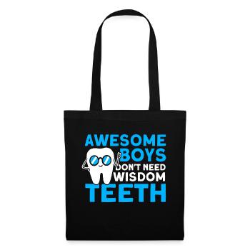 Wisdom Teeth Wisdom Tooth Patient Dentist - Tote Bag - black - Front