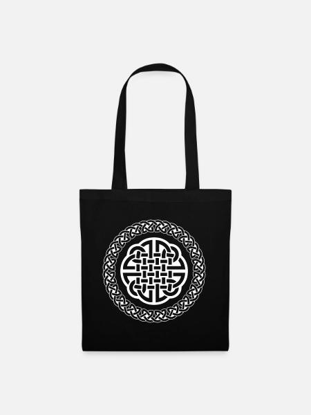 Celtic Knot - Stoffbeutel - Schwarz
