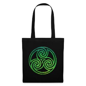 Celtic Knot - Stoffbeutel - Schwarz - Vorne