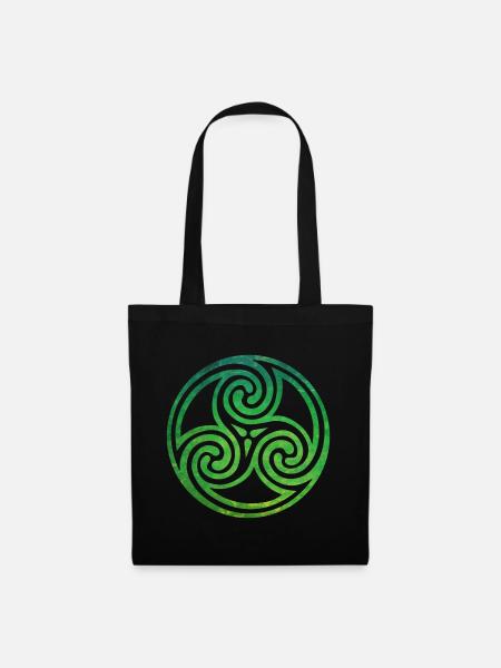 Celtic Knot - Stoffbeutel - Schwarz