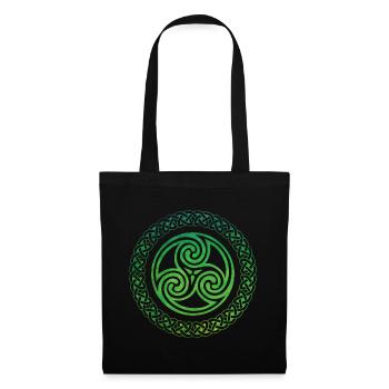 Celtic Knot - Stoffbeutel - Schwarz - Vorne