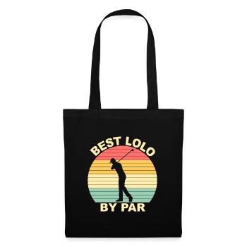 Best Lolo By Par - Golfing - Tote Bag - black - Front