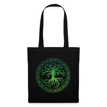 Celtic Tree of Life - Tote Bag - black - Front