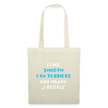 Smooth Fox Terrier - Tote Bag - nature - Front