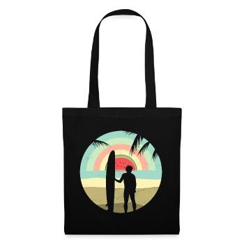 Summer sunrise - Tote Bag - black - Front