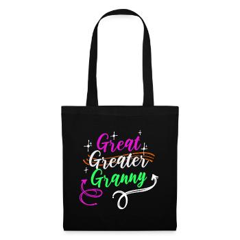 Grandmother Grandma Saying Superoma Pensioner Old Woman - Tote Bag - black - Front