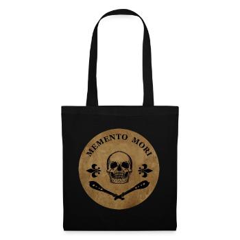 Memento Mori - Sac en tissu - noir - Devant