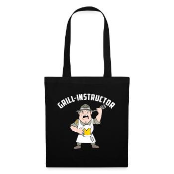Grill Instructor - Stoffbeutel - Schwarz - Vorne