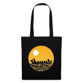Dragon Boat Racing Crew Paddlers Water Sport - Tote Bag - black - Front