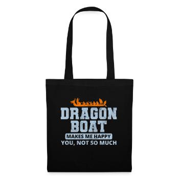 Dragon Boat Racing Crew Paddlers Water Sport - Tote Bag - black - Front