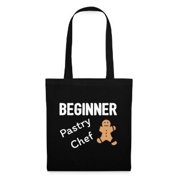 Beginner Pastry Chef - Sac en tissu - noir - Devant