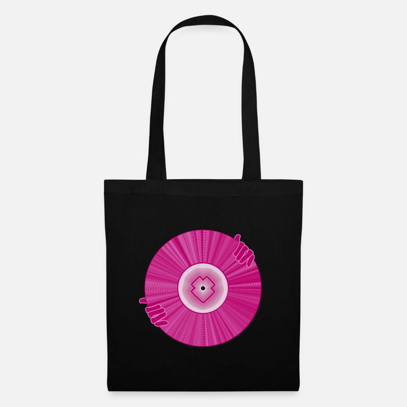 DISK - Tote Bag - black