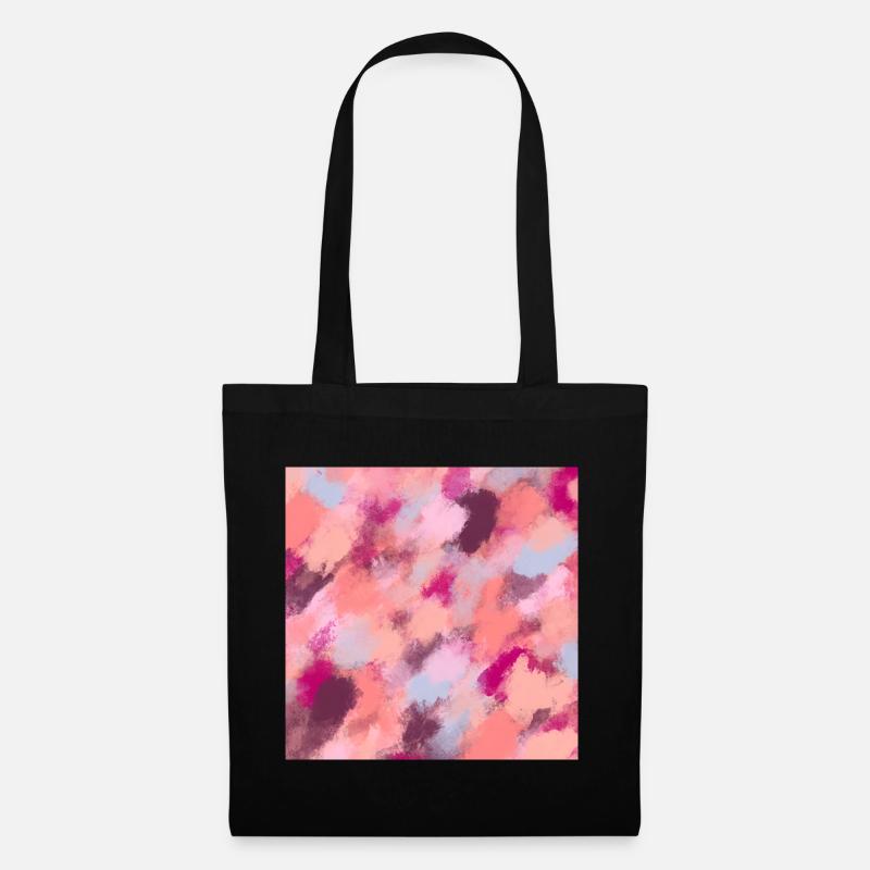 Girly Cameo - Stoffbeutel - Schwarz