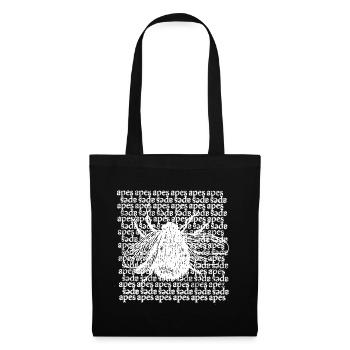 APES - Typographic Bee - Tote Bag - black - Front