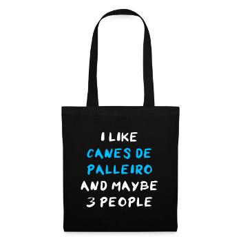 Can de Palleiro - Sac en tissu - noir - Devant