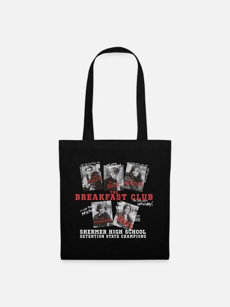 The Breakfast Club Quotes - Tote Bag - black