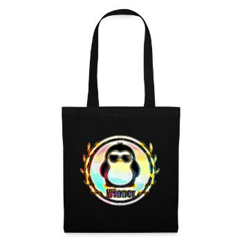 The penguin as a winner - Tote Bag - black - Front