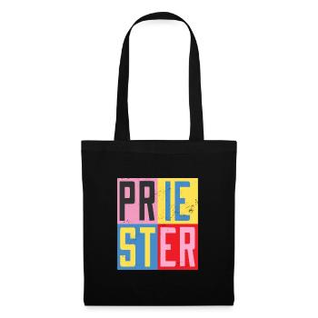 Priest Design - Tote Bag - black - Front