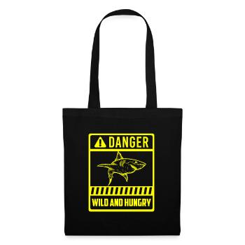 Great White Shark Sea - Tote Bag - black - Front
