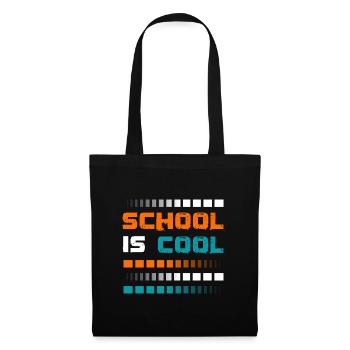 School is cool - Tote Bag - black - Front
