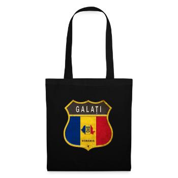 Galați Romania coat of arms design - Tote Bag - black - Front