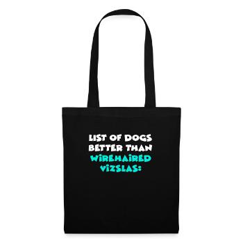 Wirehaired Vizslas - Tote Bag - black - Front
