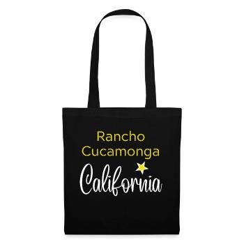 Rancho Cucamonga California - Sac en tissu - noir - Devant