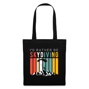 Parachute Parasailing Hang Glider Extreme Sports - Tote Bag - black - Front