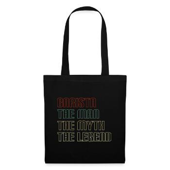 Coffee Coffee Bean Coffee Lovers - Tote Bag - black - Front