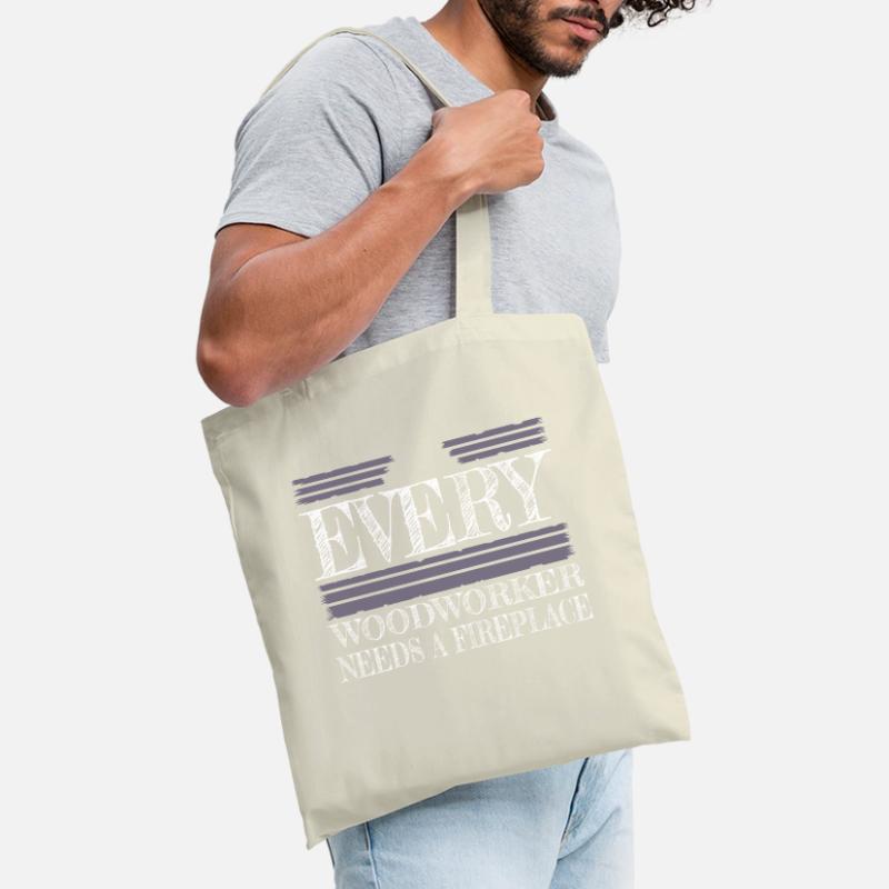 present present idea forest work carpentry Tote Bag
