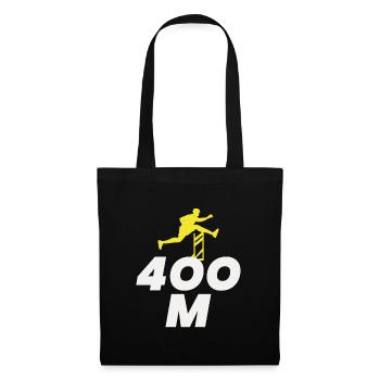 Hurdles Hurdling Hurdler Running Runner Athletes - Tote Bag - black - Front